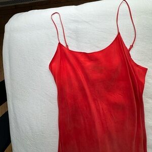 Red Slip Dress